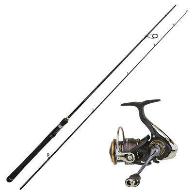 Canne Spinning Major Craft 2.13m, 3.5-10g + Moulinet Spinning Daiwa 2000 - Ensembles | Pacific Pêche