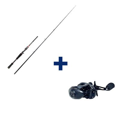 Pack Canne Evok Invictus V2 1.83m, 42-120g + Moulinet Casting Invictus 150HL - Packs et ensembles | Pacific Pêche