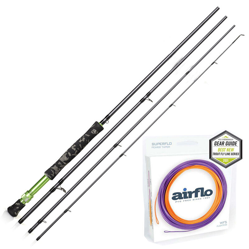 Pack Canne JMC Furious 9' soie 9 + soie n&deg;9 Airflo - Packs | Pacific P&ecirc;che