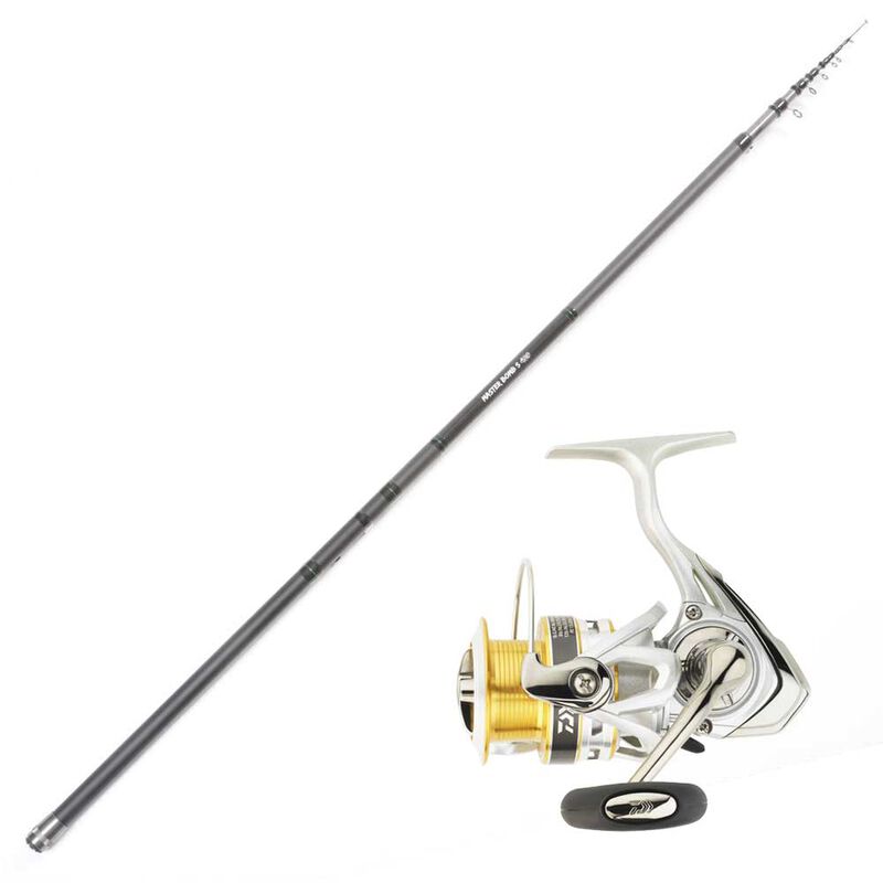 Ensemble bombette canne master bomb 4.20m + moulinet daiwa laguna - Packs & ensembles | Pacific P&ecirc;che