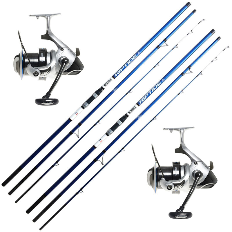 Ensemble surfcasting Mitchell 4.50m 100/200g + moulinet Surf Sasori - Packs et ensembles | Pacific P&ecirc;che