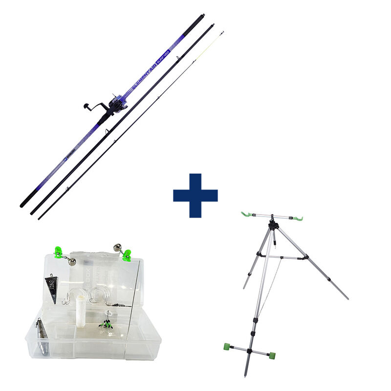 Pack Element Surf 450 + Surf Box + Trepied Surf - Mer | Pacific P&ecirc;che