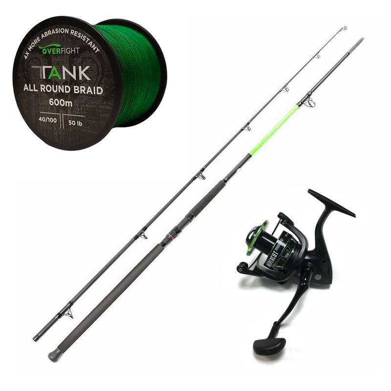 Pack Ipercut Battle 3m + Moulinet Ipercut 7000FD +Tresse - Packs et ensembles | Pacific P&ecirc;che
