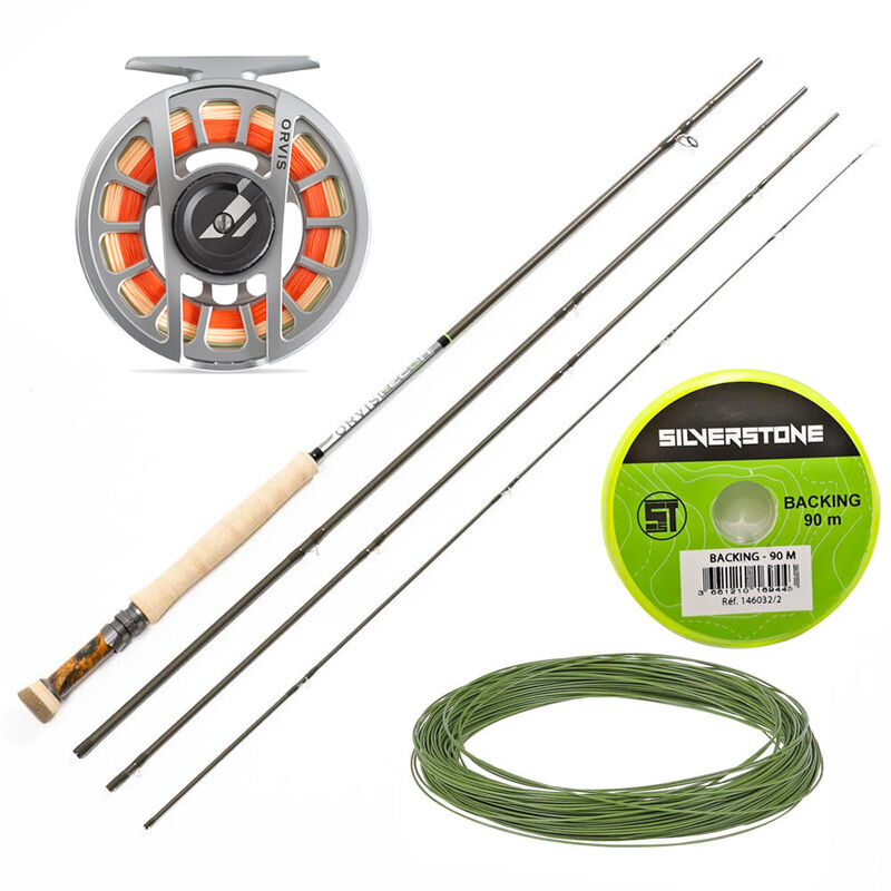 Pack Sp&eacute;cial Nymphe Canne Orvis Recon 10' soie 2 + moulinet Hydros + soie + backing - Packs | Pacific P&ecirc;che