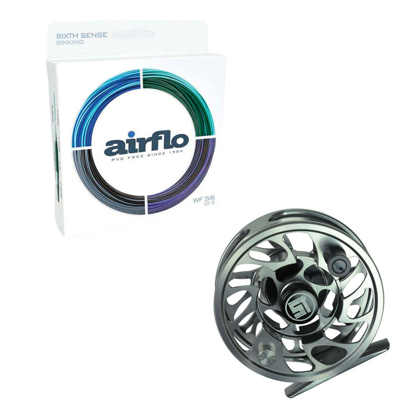 Moulinet Silverstone R-Stream + Soie Plongeante Airflo DI3 Sinking 5IPS - Packs | Pacific Pêche