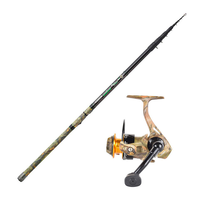 Ensemble canne Magirus RC 4m20 + moulinet Optima live FD 800 - Canne + moulinet | Pacific Pêche