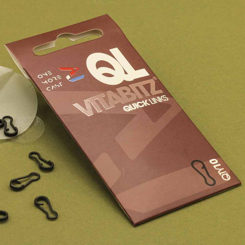 Agrafes Vitabitz Quick Links (x10) - Emerillons carpe | Pacific Pêche