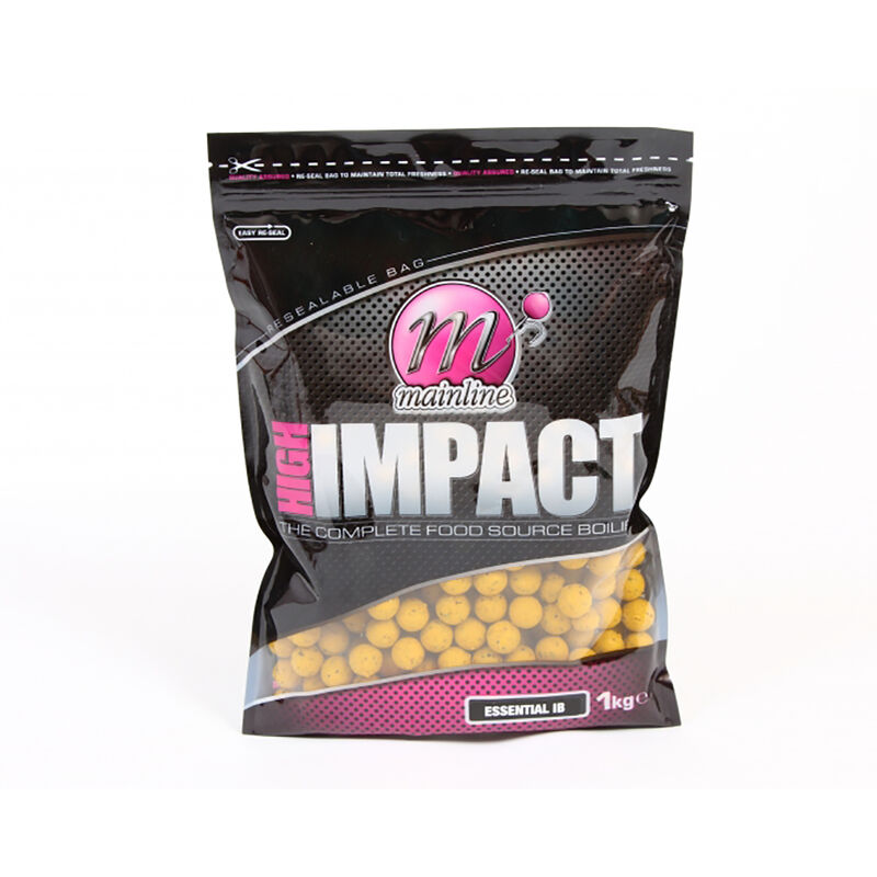 Bouillettes carpe mainline high impact boilie essential i.b. 1kg - Denses | Pacific P&ecirc;che