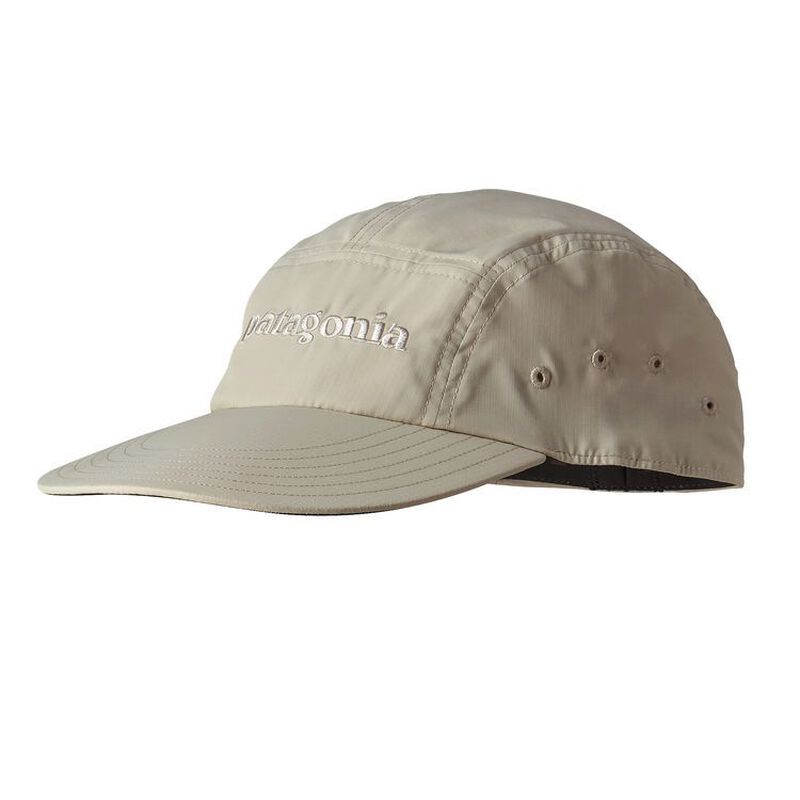 Casquette patagonia longbill stretch fit cap pelican (visi&egrave;re longue-beige) - Casquettes | Pacific P&ecirc;che