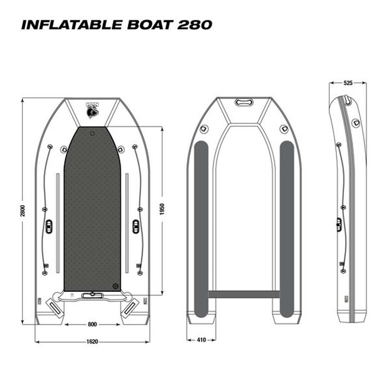 Bateau Pneumatique Nash Boat Life Inflatable Boats - Bateaux pneumatiques | Pacific P&ecirc;che