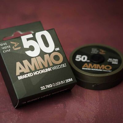 Tresse Gainée Ammo Camo Braided Weed/Slit 20m - Tresse BDL | Pacific Pêche