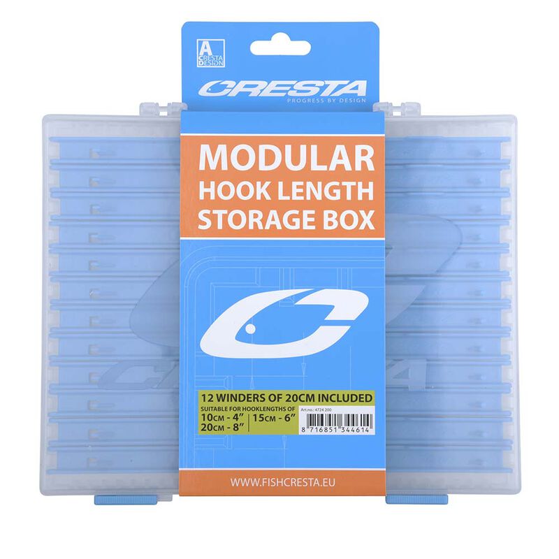 Hooklength Boxes Cresta 20CM - Boîtes à appâts | Pacific Pêche