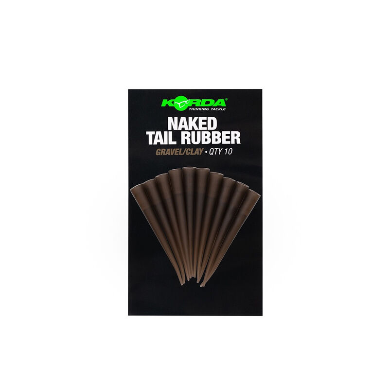 T&eacute;tine de plomb carpe Korda Naked Tail Rubber - Clip plombs et c&ocirc;nes | Pacific P&ecirc;che
