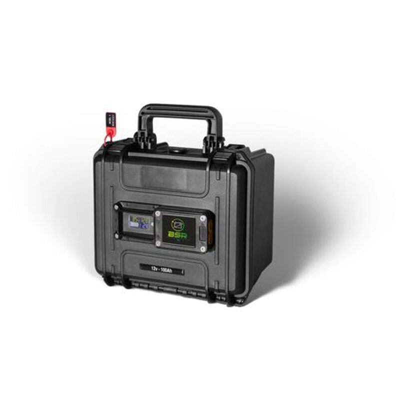 Valise Batterie Lithium ECO 12V 100Ah Life PO4 / 1280 Wh avec Chargeur - Batteries | Pacific P&ecirc;che