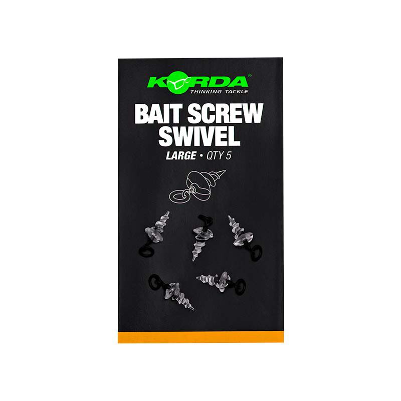Accroche Bouillette Korda Micro Ring Swivel Bait Screw Large - Accroche app&acirc;ts | Pacific P&ecirc;che