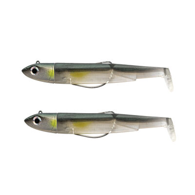 Leurre souple Fiiish Double Combo Black Minnow 120 Offshore 25g - Leurres souples | Pacific Pêche