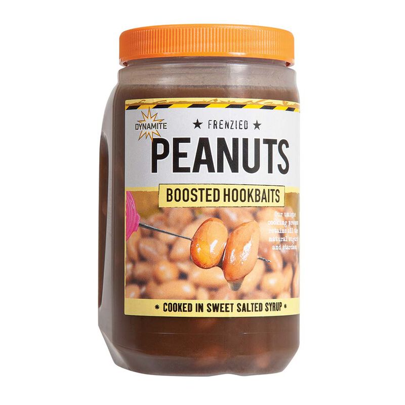 Graine Cuite Dynamite Bait Frenzied Peanuts 500ml - Pr&ecirc;tes &agrave; l'emploi | Pacific P&ecirc;che