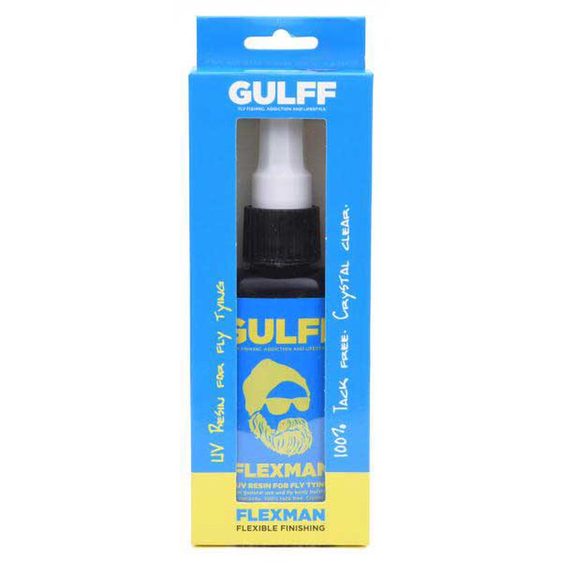 R&eacute;sine uv gulff flexman 50 ml (souple transparente) - Vernis | Pacific P&ecirc;che