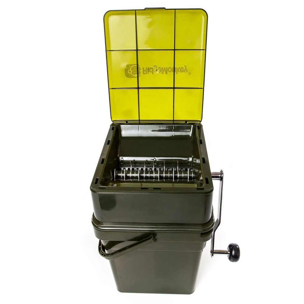 Broyeur à Appâts Pour Carpe - Portable En Plastique ABS - Pour écraser Les Bouillettes - Gris Noir Transparent - 11