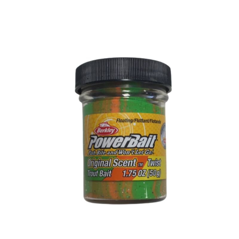 Pate truite powerbait trout bait orange twist - Pâtes à truite | Pacific Pêche