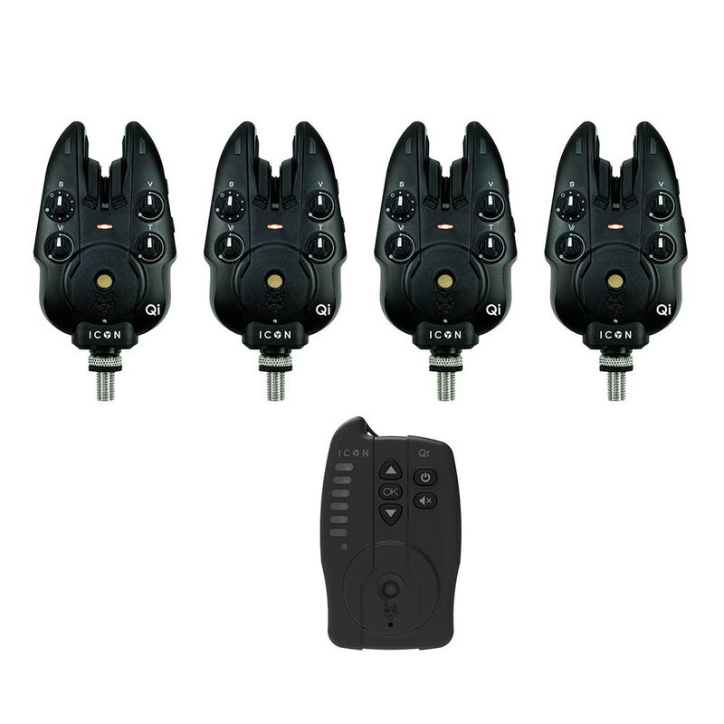 Coffret 4 d&eacute;tecteurs wolf icon qi + centrale qr - Coffrets d&eacute;tecteurs | Pacific P&ecirc;che