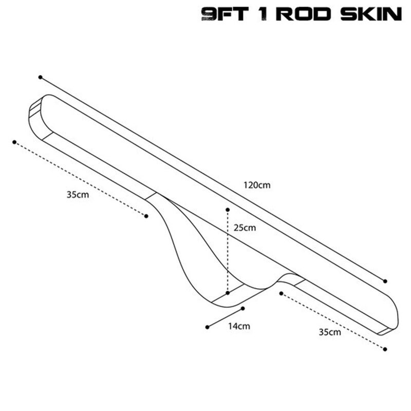 Fourreaux Nash Scope OPS Soft Protect 9ft 1RodSkin - Fourreaux | Pacific Pêche