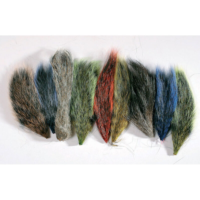Fly tying poils queue d'ecureuil assortiment jmc - Poils | Pacific P&ecirc;che