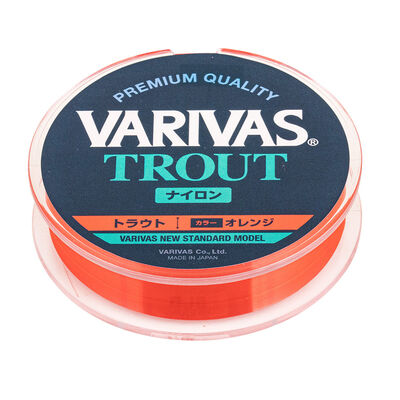 Nylon Varivas Trout orange 100m - Fils-nylons | Pacific P&ecirc;che