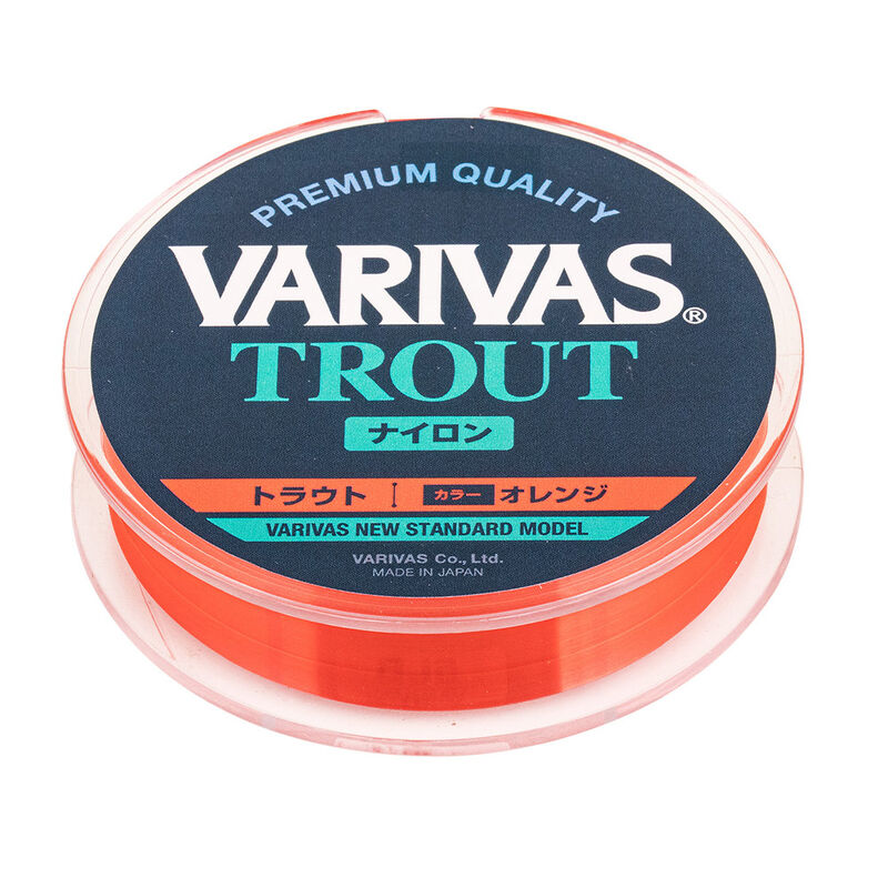 Nylon Varivas Trout orange 100m - Fils-nylons | Pacific P&ecirc;che