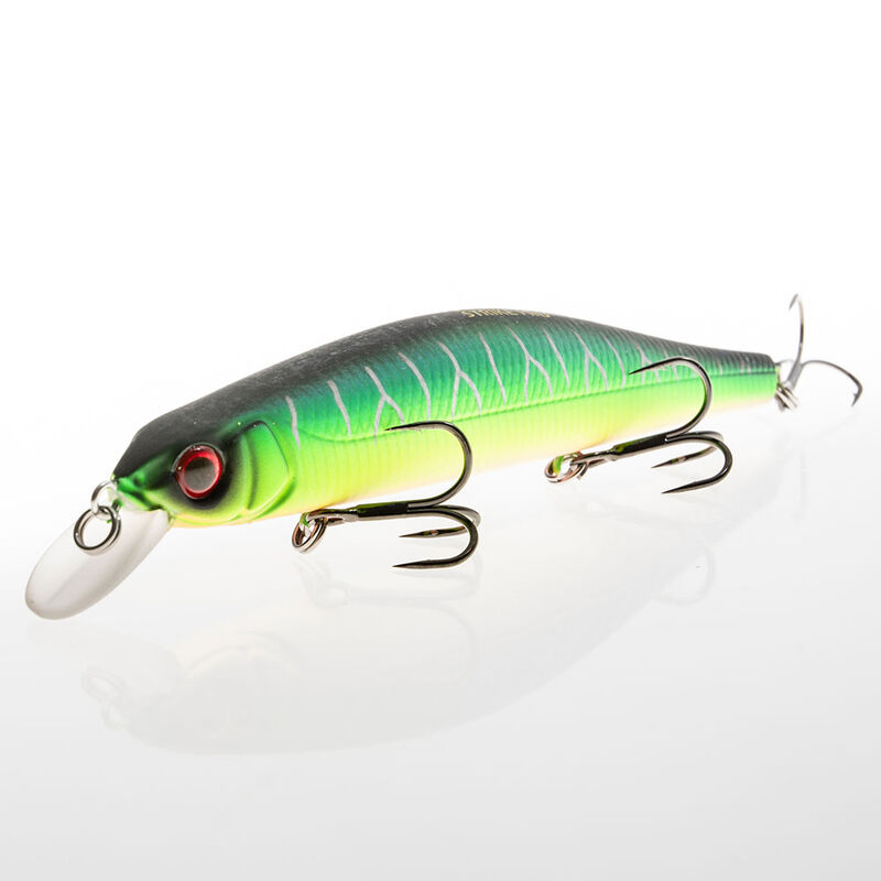 Leurre dur jerkbait carnassier strike pro inquisitor 110 sp 11cm 16,2g - Jerkbaits | Pacific P&ecirc;che