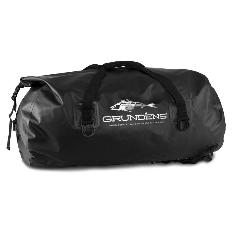 Sac de transport Étanche Grundens Shackelton 105L Duffel Bag Black - Equipement | Pacific Pêche