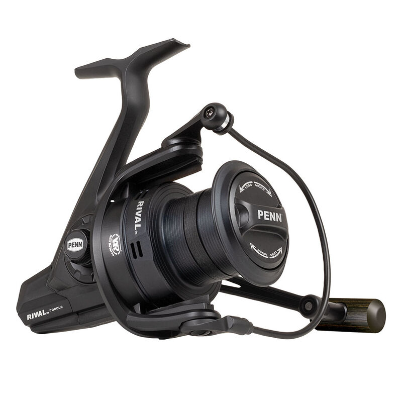 Moulinet penn rival longcast black taille 7000 - Moulinets tambour Fixe | Pacific P&ecirc;che