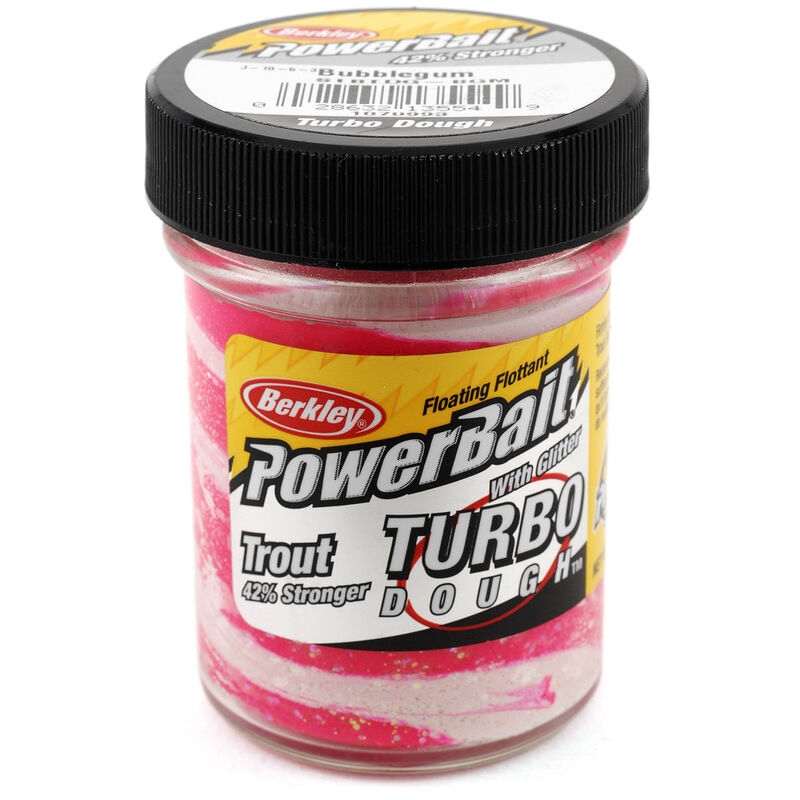 Appât truite pâte sélection bicolore à paillette "turbo dough" - Pâtes à truite | Pacific Pêche