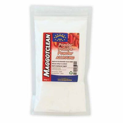 Nettoyant Champion Feed Asticot Maggot Clean Wit 80g - Additifs | Pacific Pêche