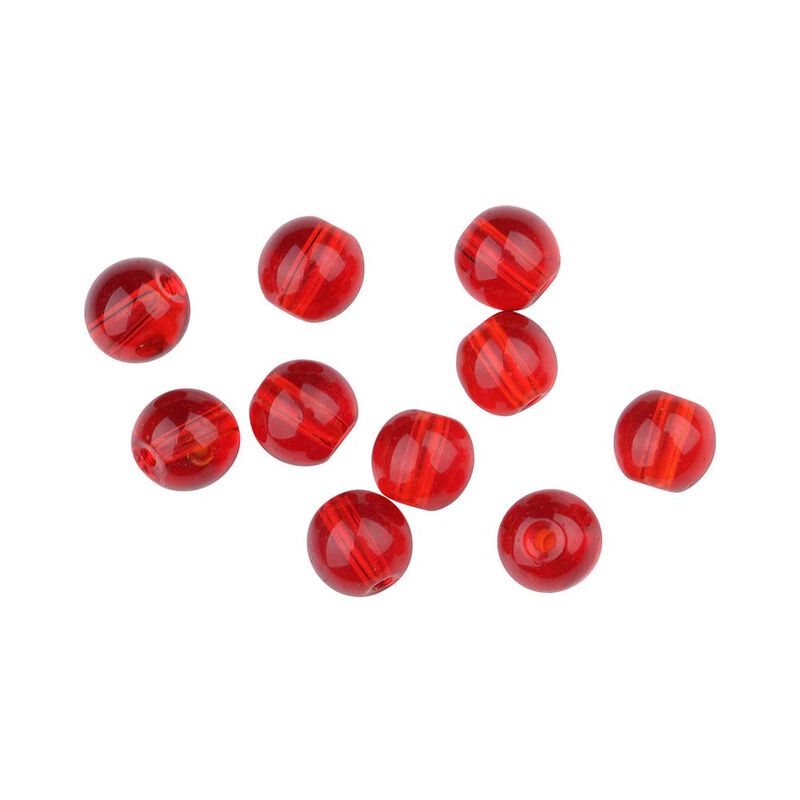 Perle de verre Spro Beads Red ruby - Perles et stop float | Pacific Pêche