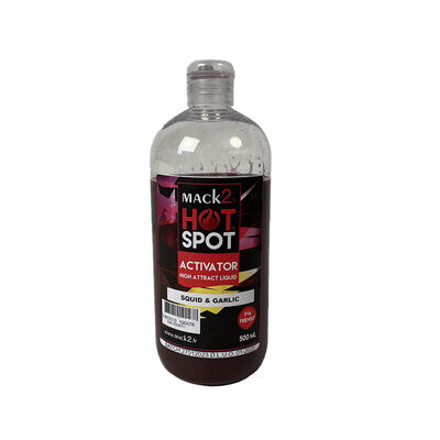 Booster carpe mack2 activator squid garlic 500ml - Boosters / dips | Pacific Pêche