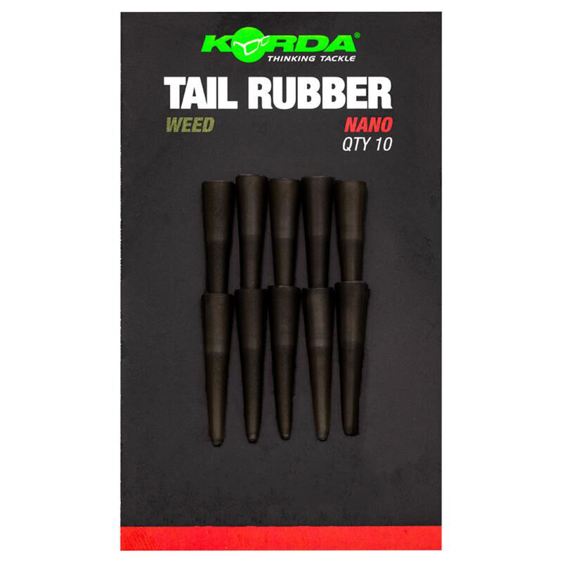 Tail Rubber Nano Korda - Clip plombs et cônes | Pacific Pêche