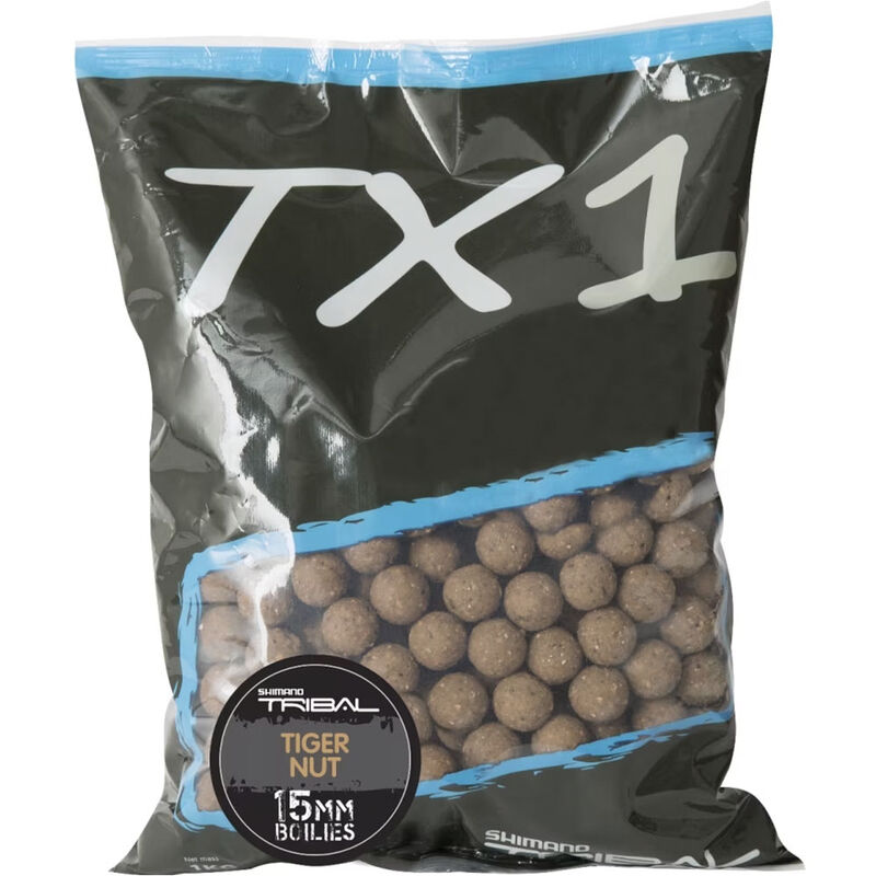 Bouillettes Shimano TX1 Tiger Nut 15mm - Denses | Pacific P&ecirc;che