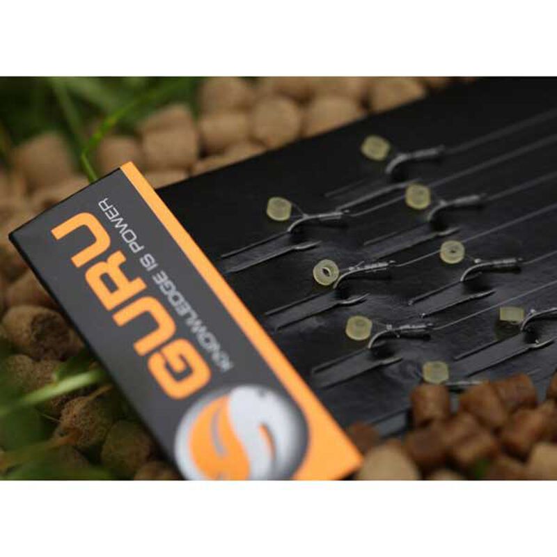 Hame&ccedil;ons mont&eacute;s coup guru super lwg ready rigs 15cm (x8) - Hame&ccedil;ons / bas de ligne feeder | Pacific P&ecirc;che