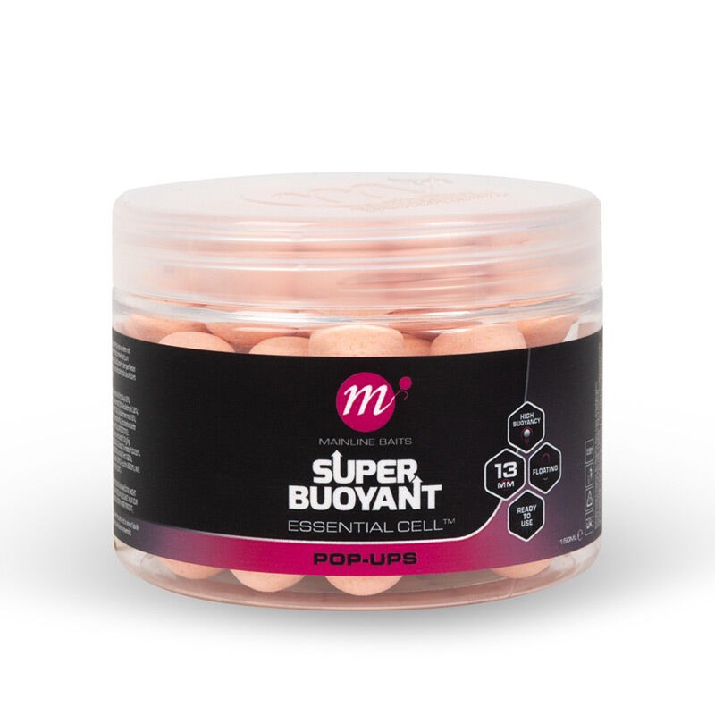Pop-Ups Mainline Essential Cell Super Buoyant 13mm - Flottantes | Pacific P&ecirc;che