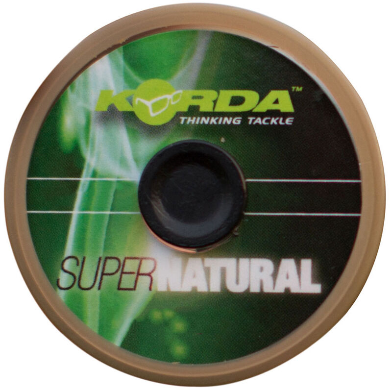 Tresse &agrave; bas de ligne carpe korda super natural 18lbs - Tresse BDL | Pacific P&ecirc;che
