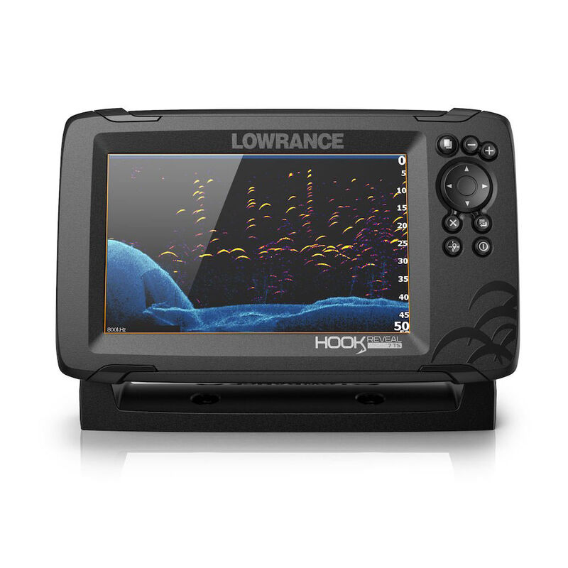Sondeur Lowrance Hook Reveal Combiné 7" - Sondeurs | Pacific Pêche