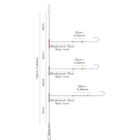 Bas de Ligne SPRO Salt Rig 23 Metal Boom Baitholders - Bas de Lignes / Lignes Montées | Pacific Pêche