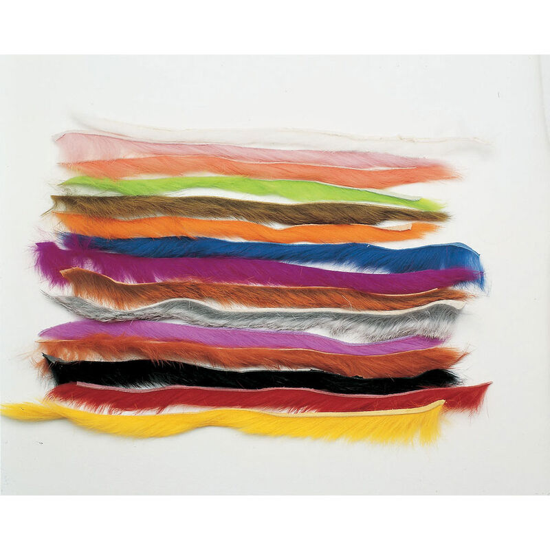 Fly tying poils rabbit strip jmc - Poils | Pacific Pêche