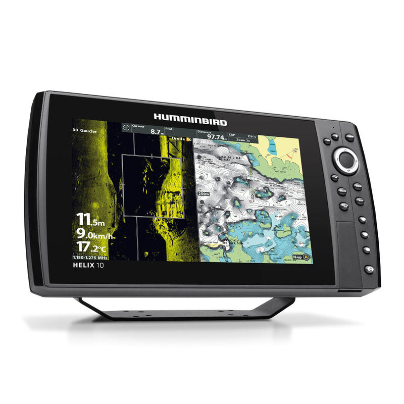 Sondeur humminbird helix 10g3n gps chirp msi+ sonde ta+t° 140/240khz - Sondeurs/Gps | Pacific Pêche