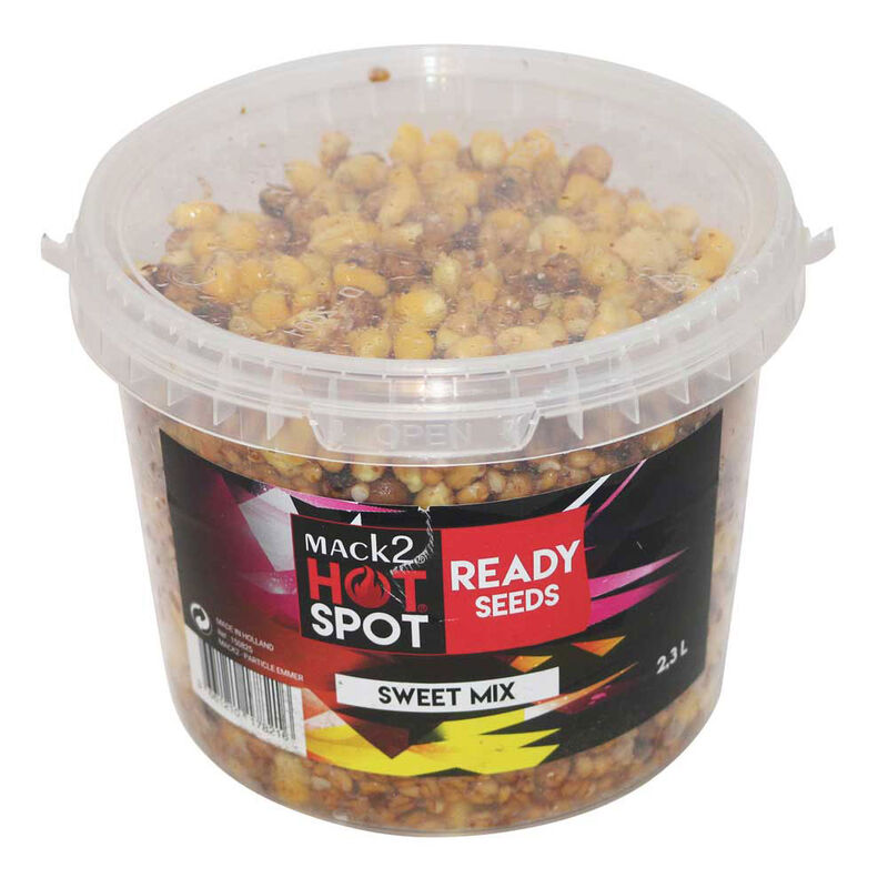 Graines cuites hot spot ready made sweet mix 2.3l - Prêtes à l'emploi | Pacific Pêche