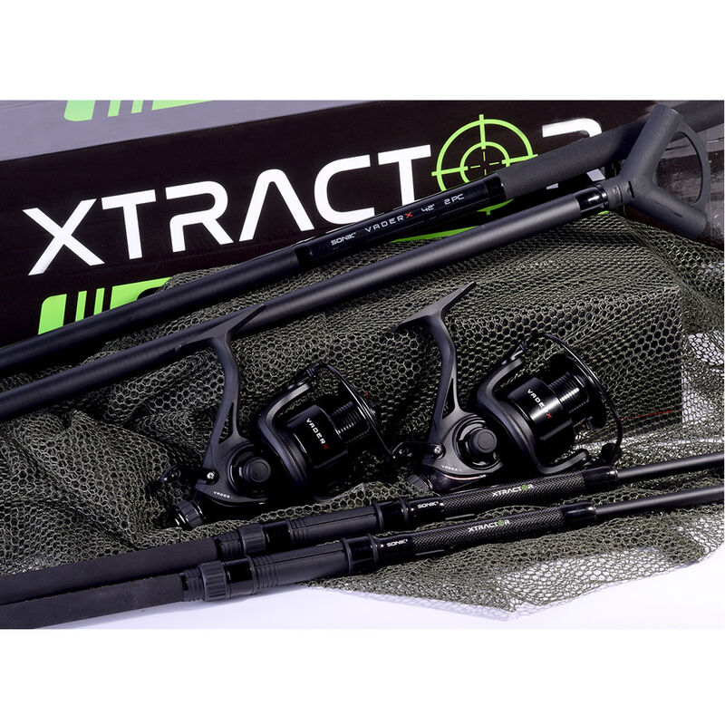 Kit carpe sonik xtractor 2 carp kit 9' 2m70 3lb (cannes, moulinets, &eacute;puisette) - Cannes &le;11' | Pacific P&ecirc;che