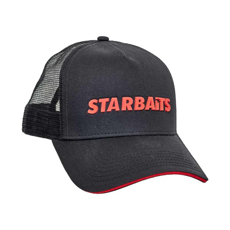 Casquette Starbaits STB Black & Red - Casquettes | Pacific P&ecirc;che