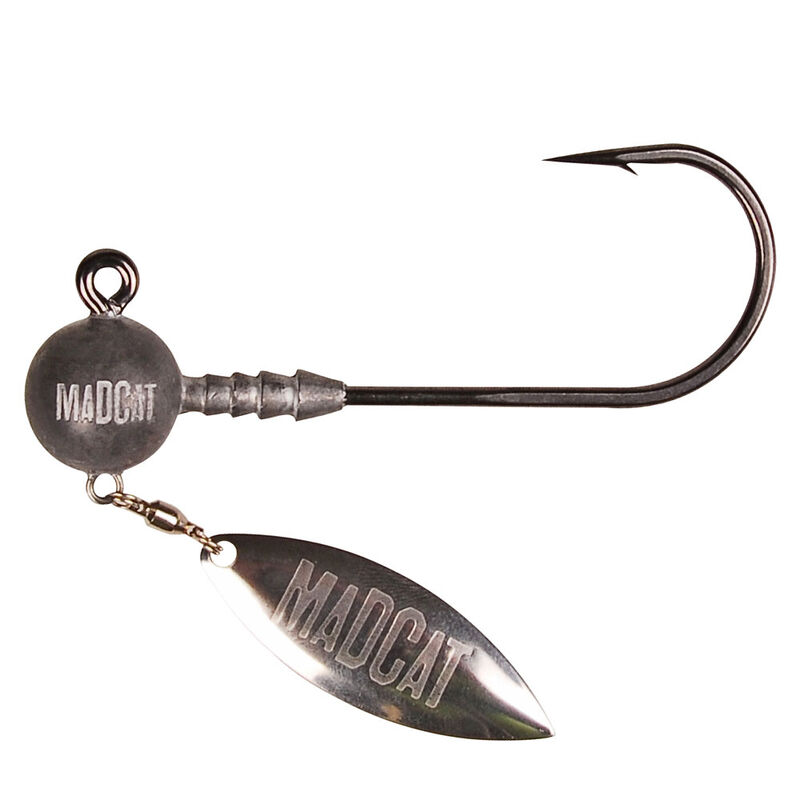 T&ecirc;te plomb&eacute;e silure madcat &agrave; palette feuille de saule (x2) - T&ecirc;tes plomb&eacute;es | Pacific P&ecirc;che