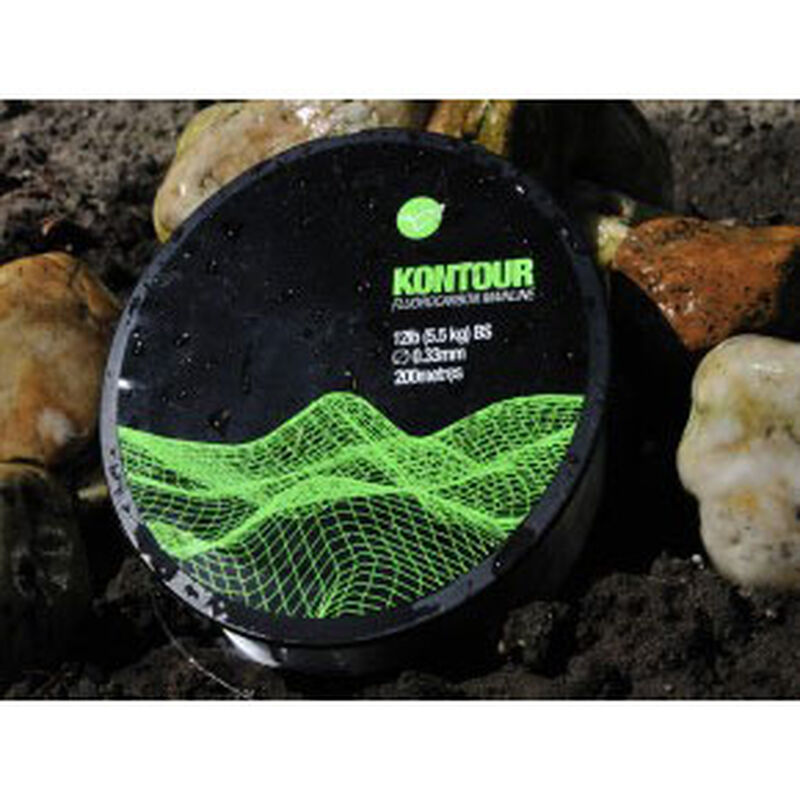 Fluorocarbone carpe korda kontour fluorocarbon 200m - Fluorocarbon | Pacific P&ecirc;che